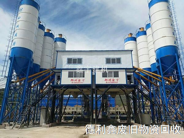 天津攪拌站回收，河北拌合站回收，攪拌站設備拆除